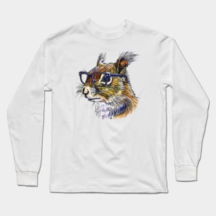 SpecsSquirrel Heritage: Acorn Chic Long Sleeve T-Shirt